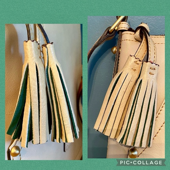 Dooney & Bourke Florentine Leather Huntington Letter Carrier - Picture 9 of 17